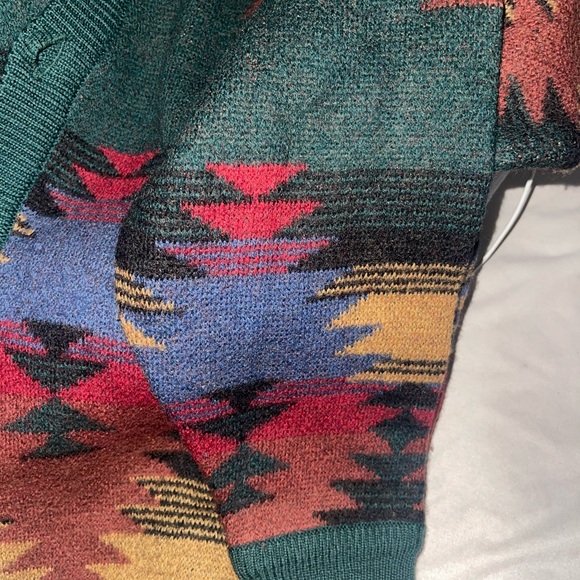 Vintage STRUCTURE L men’s 100% wool cardigan /sweater - Picture 5 of 10